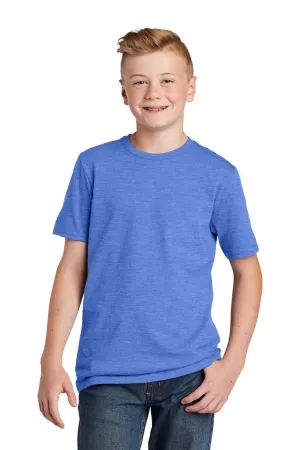 District Youth Very Important Short Sleeve Crewneck T-Shirt - Heather Royal Blue