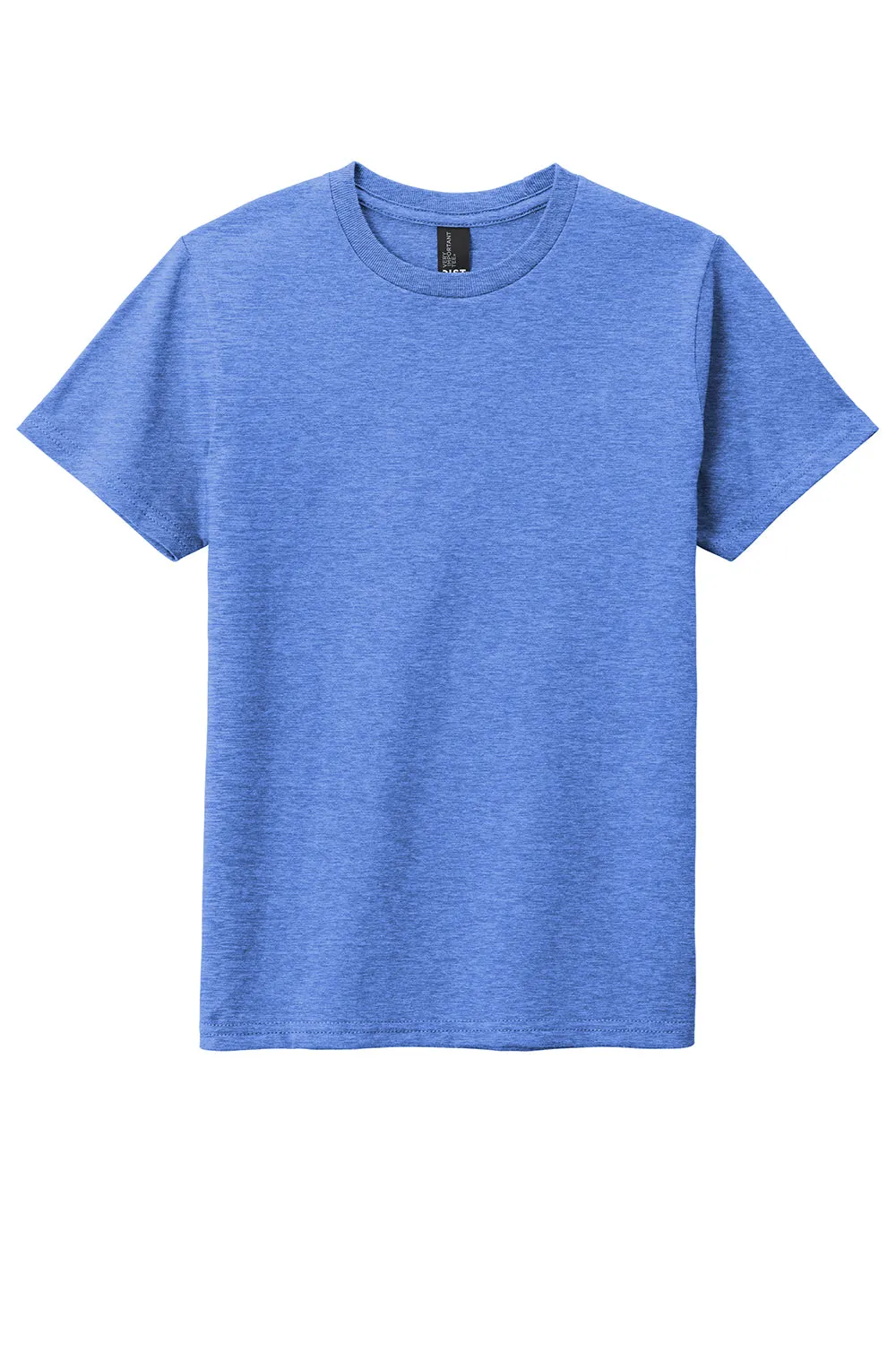 District Youth Very Important Short Sleeve Crewneck T-Shirt - Heather Royal Blue