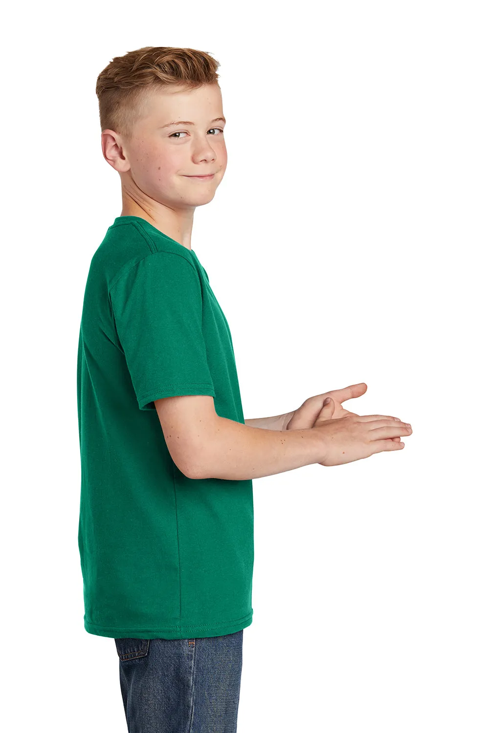 District Youth Very Important Short Sleeve Crewneck T-Shirt - Jewel Green