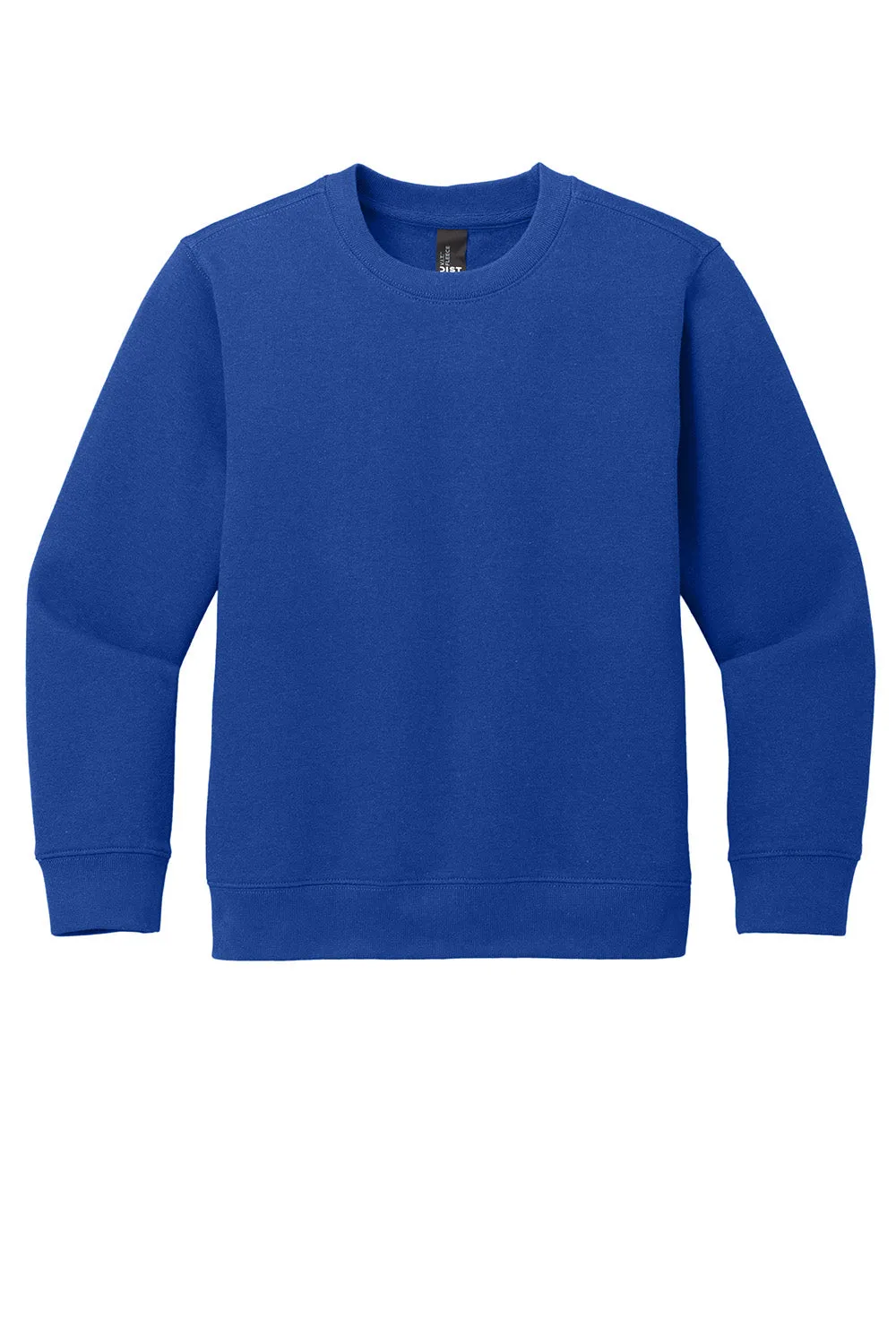District Youth V.I.T. Fleece Crewneck Sweatshirt - Deep Royal Blue