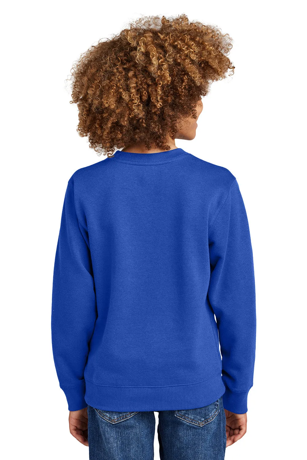 District Youth V.I.T. Fleece Crewneck Sweatshirt - Deep Royal Blue