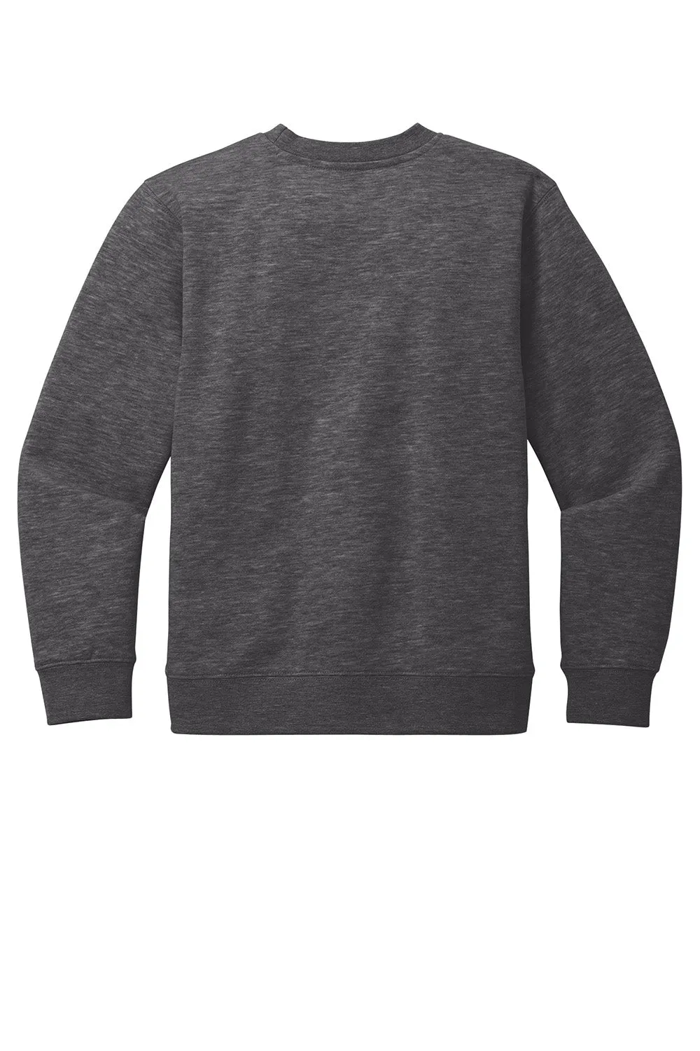 District Youth V.I.T. Fleece Crewneck Sweatshirt - Heather Charcoal Grey