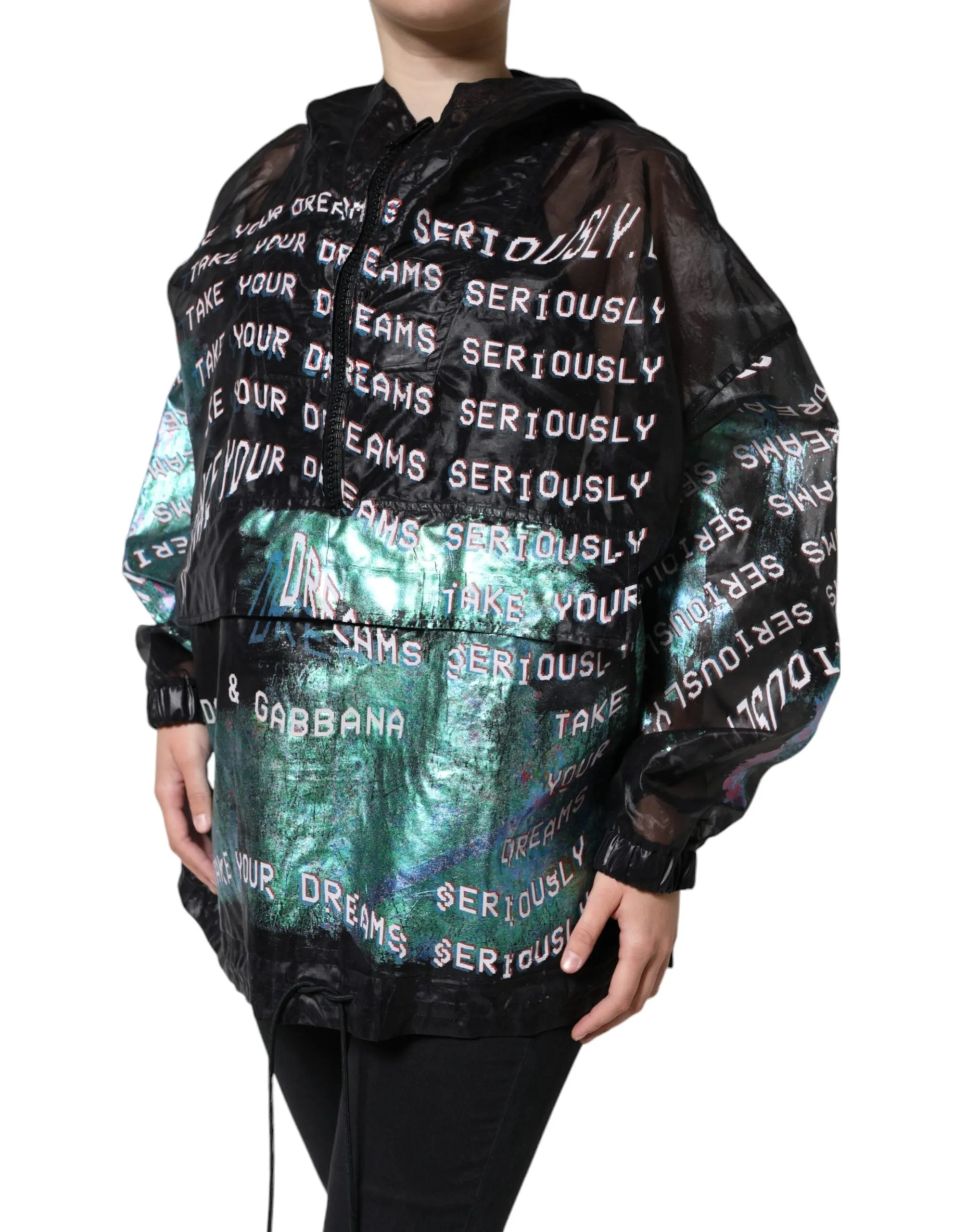 Dolce & Gabbana multi Print Hooded Sweatshirt Women's Sweater