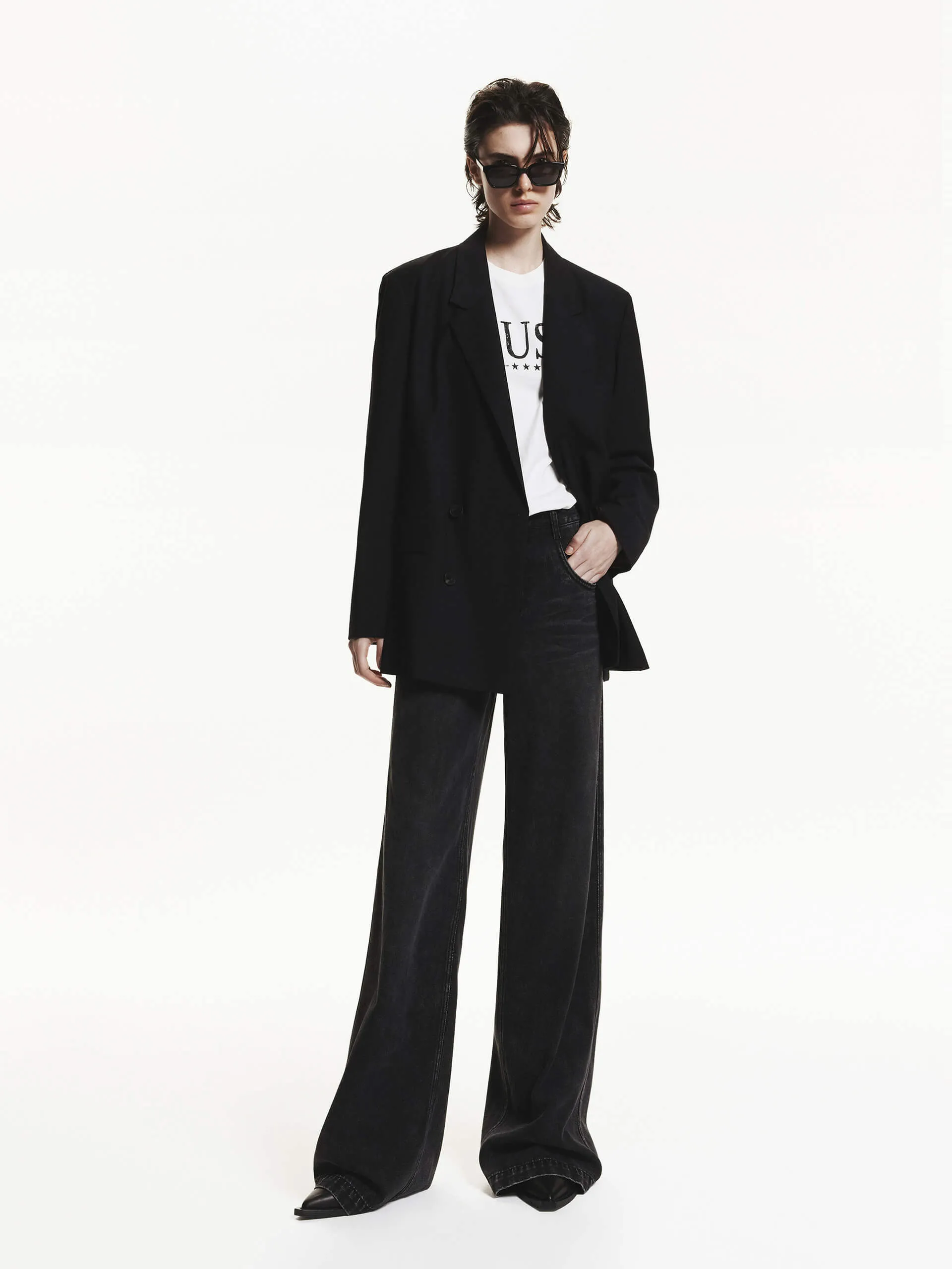 Double Breasted Tailored Blazer