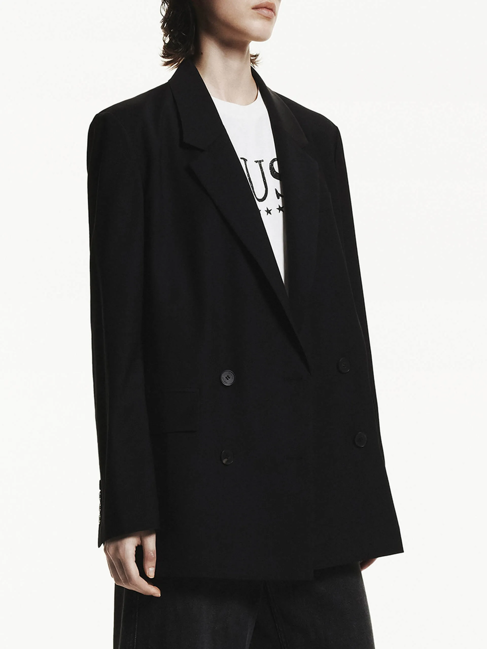 Double Breasted Tailored Blazer