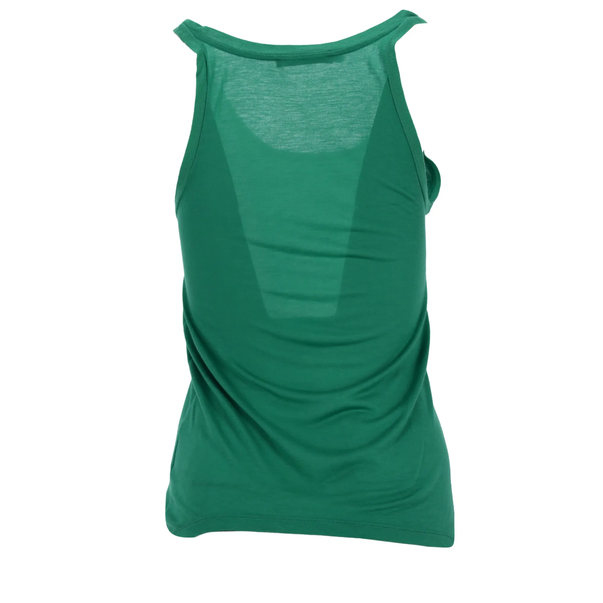 Dsquared2 Sleeveless Tank Top in Green Cotton