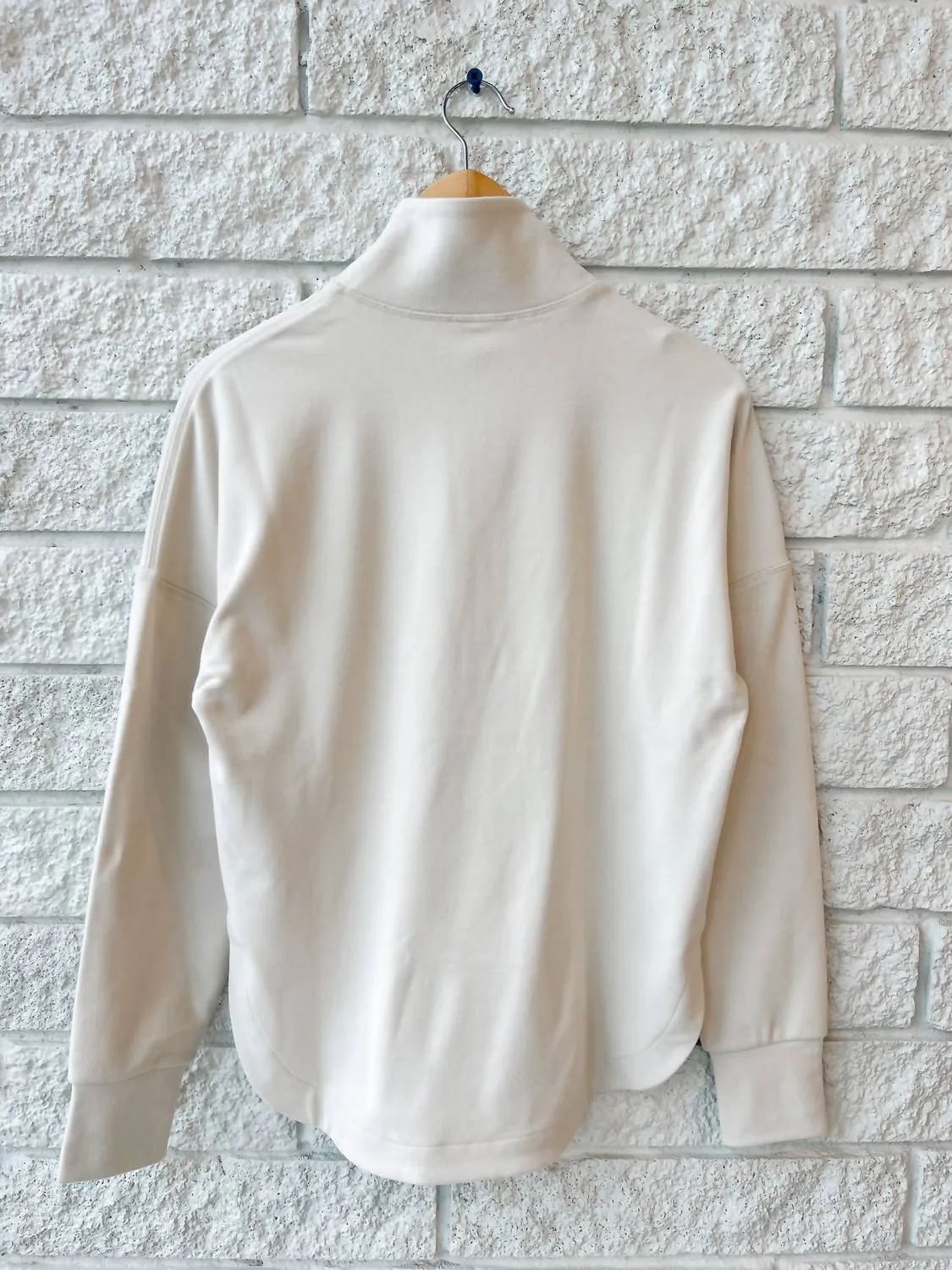 Erina Half Zip Midlayer In Cement Marl