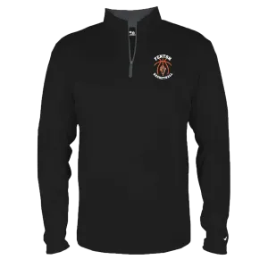 Fenton Basketball - Black - 1/4 Zip Pullover