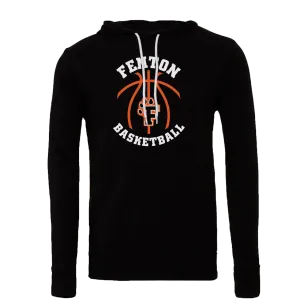 Fenton Basketball - Black - Sponge Hoodie