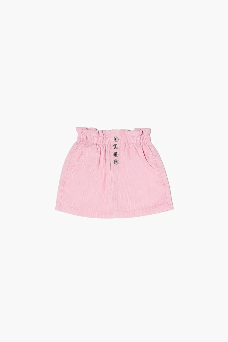 Forever 21 Girls Corduroy Skirt (Kids) Pink Forever 21