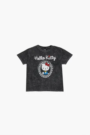 Forever 21 Girls Hello Kitty Graphic T-Shirt (Kids) Charcoal/Multi Forever 21