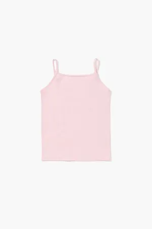 Forever 21 Girls High-Neck Cami (Kids) Pink Forever 21