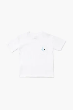 Forever 21 Kids Beach Graphic T-Shirt (Girls   Boys) White/Multi Forever 21