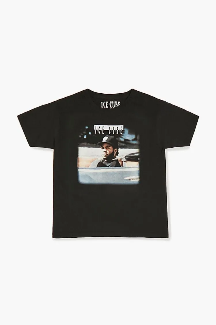 Forever 21 Kids Ice Cube T-Shirt (Girls   Boys) Black/Multi Forever 21
