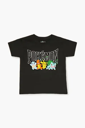 Forever 21 Kids Pokémon Graphic T-Shirt (Girls   Boys) Black/Multi Forever 21