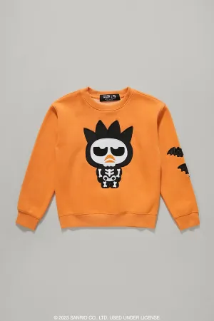 Forever 21 Kids Skeleton Badtz-Maru Pullover (Girls   Boys) Orange/Multi Forever 21
