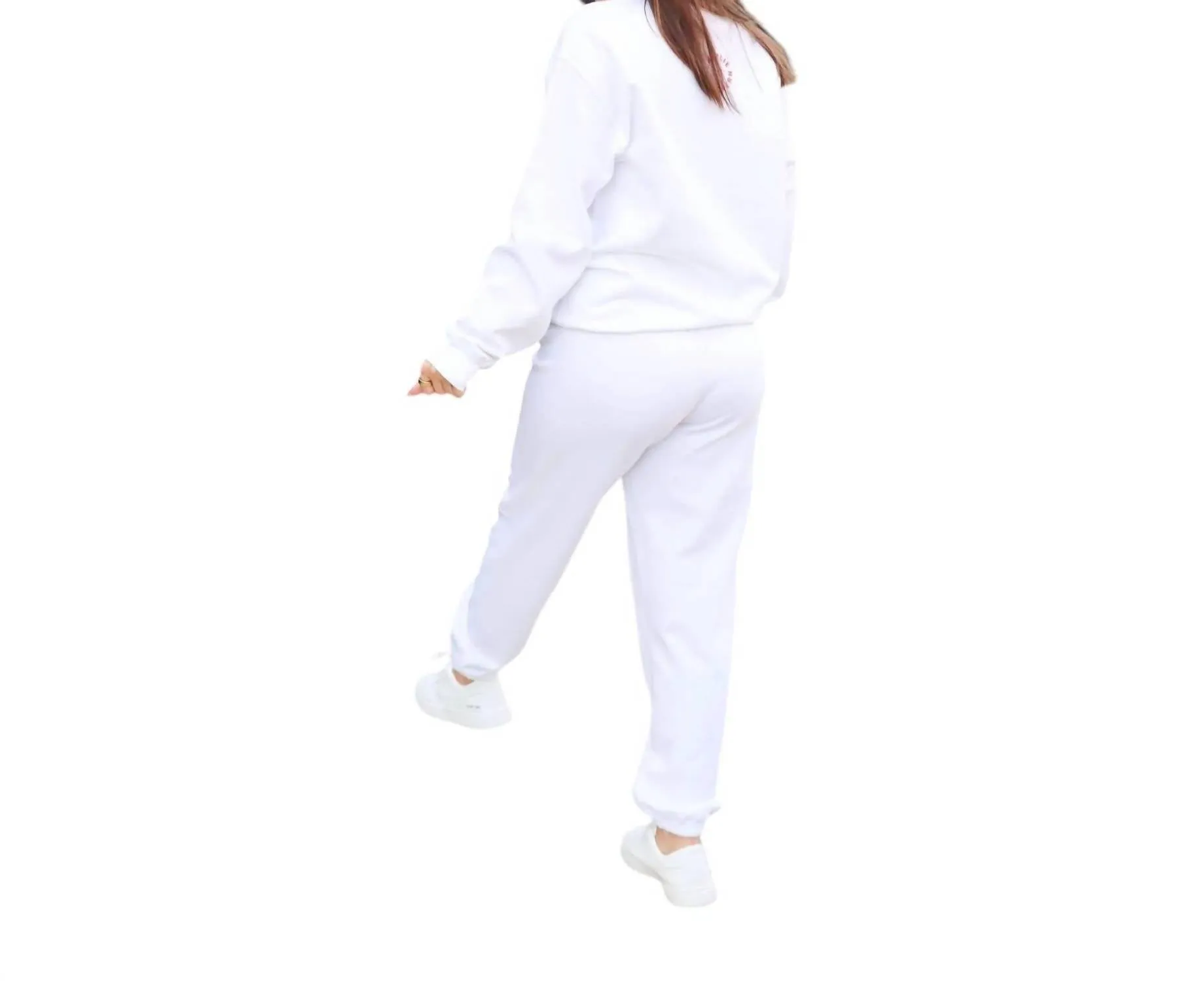 Gameday Feeling Sweatshirt In White