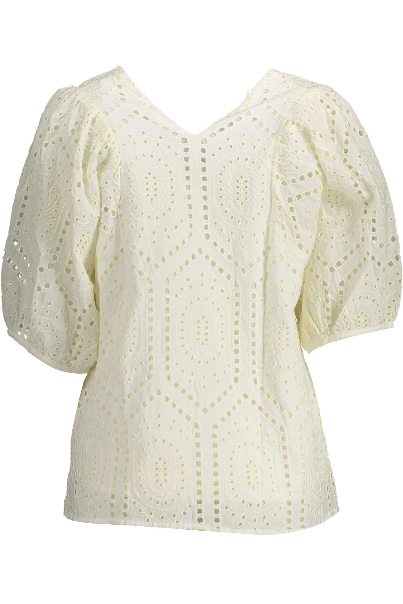 Gant Elegant Organic Cotton V-Neck Women's Tee