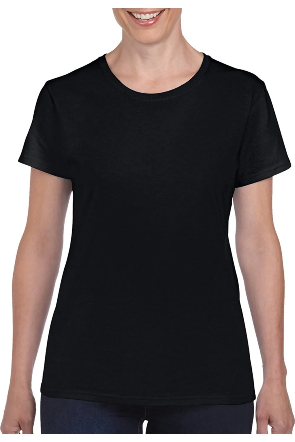 Gildan Ladies/Womens Heavy Cotton Missy Fit Short Sleeve T-Shirt