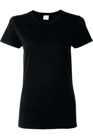 Gildan Ladies/Womens Heavy Cotton Missy Fit Short Sleeve T-Shirt