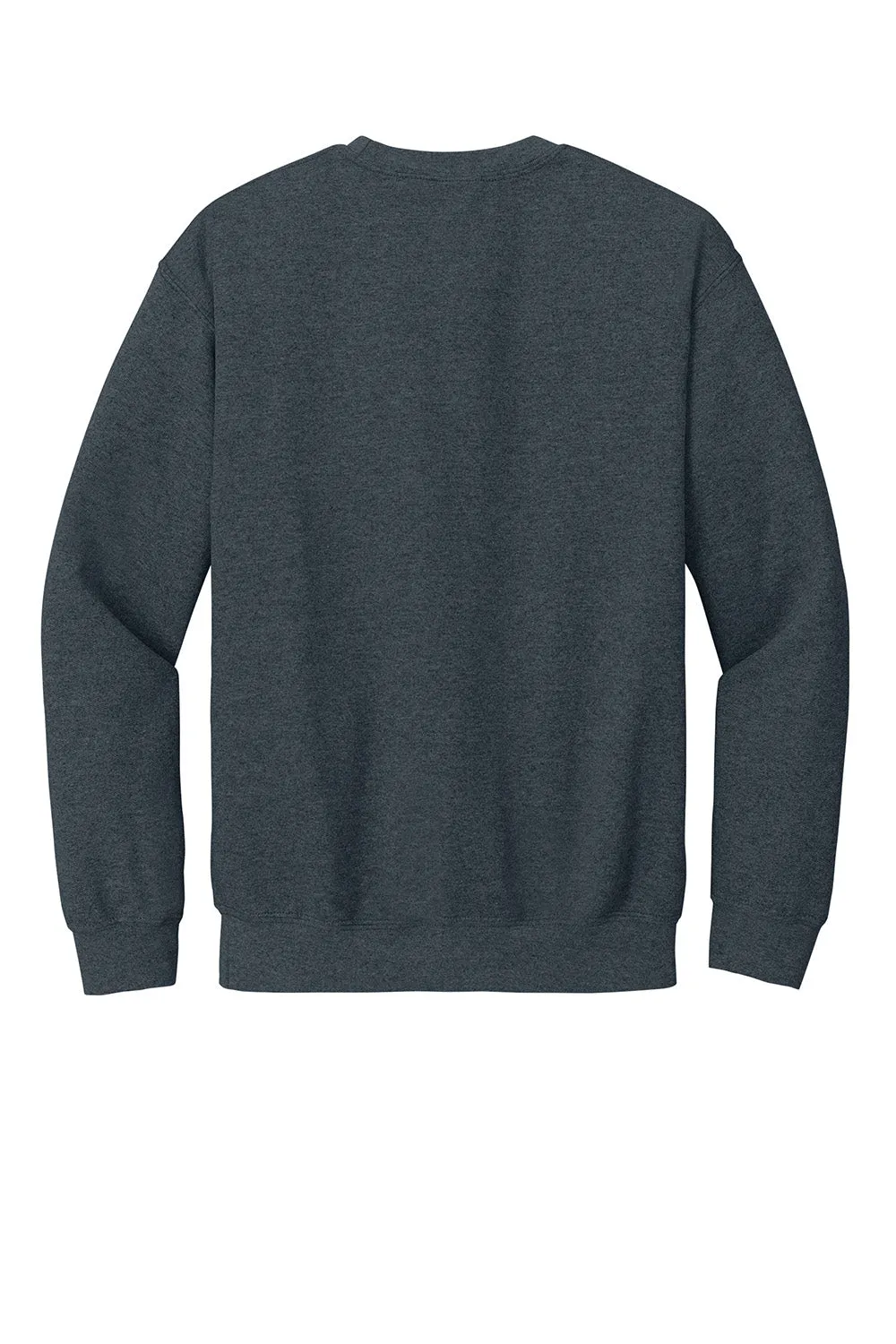 Gildan Mens Pill Resistant Fleece Crewneck Sweatshirt - Heather Dark Grey