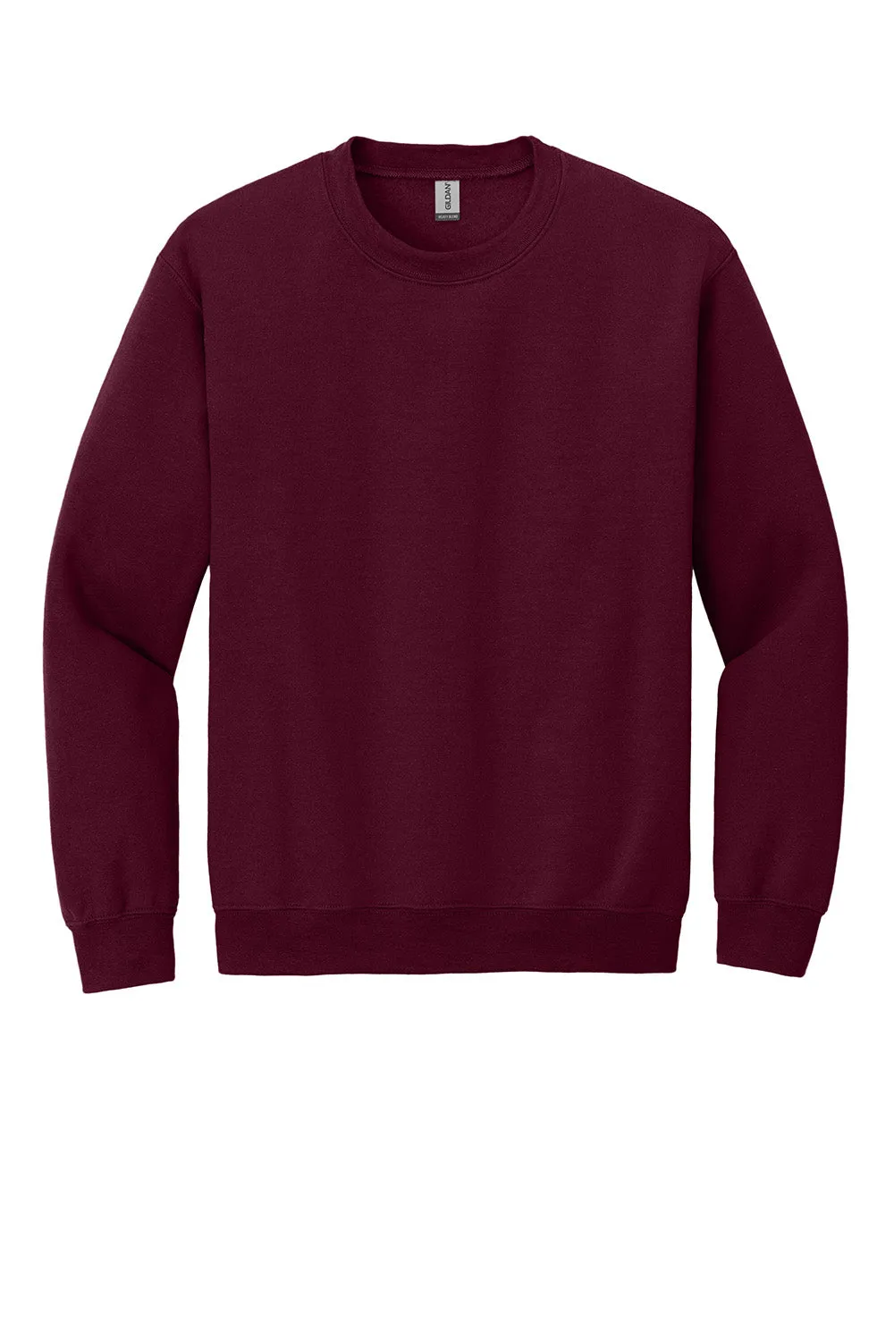 Gildan Mens Pill Resistant Fleece Crewneck Sweatshirt - Maroon