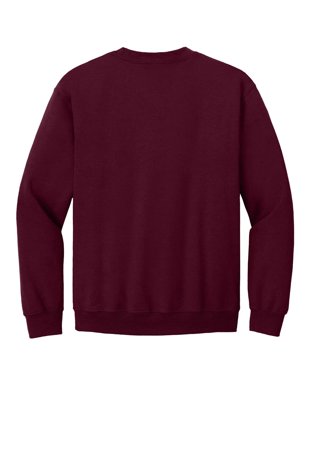 Gildan Mens Pill Resistant Fleece Crewneck Sweatshirt - Maroon