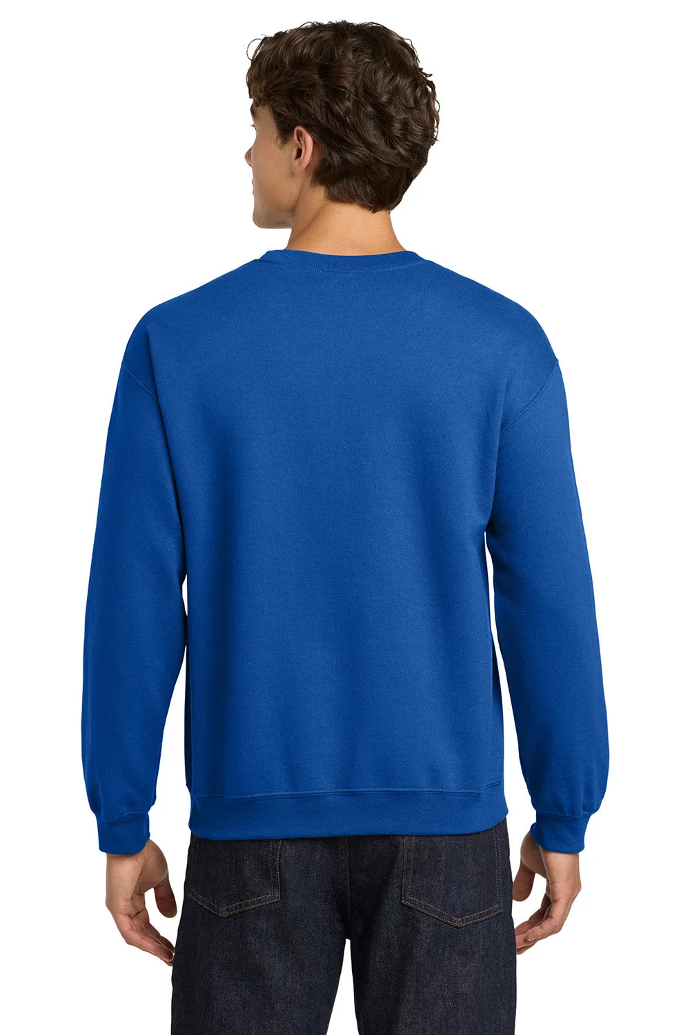 Gildan Mens Pill Resistant Fleece Crewneck Sweatshirt - Royal Blue