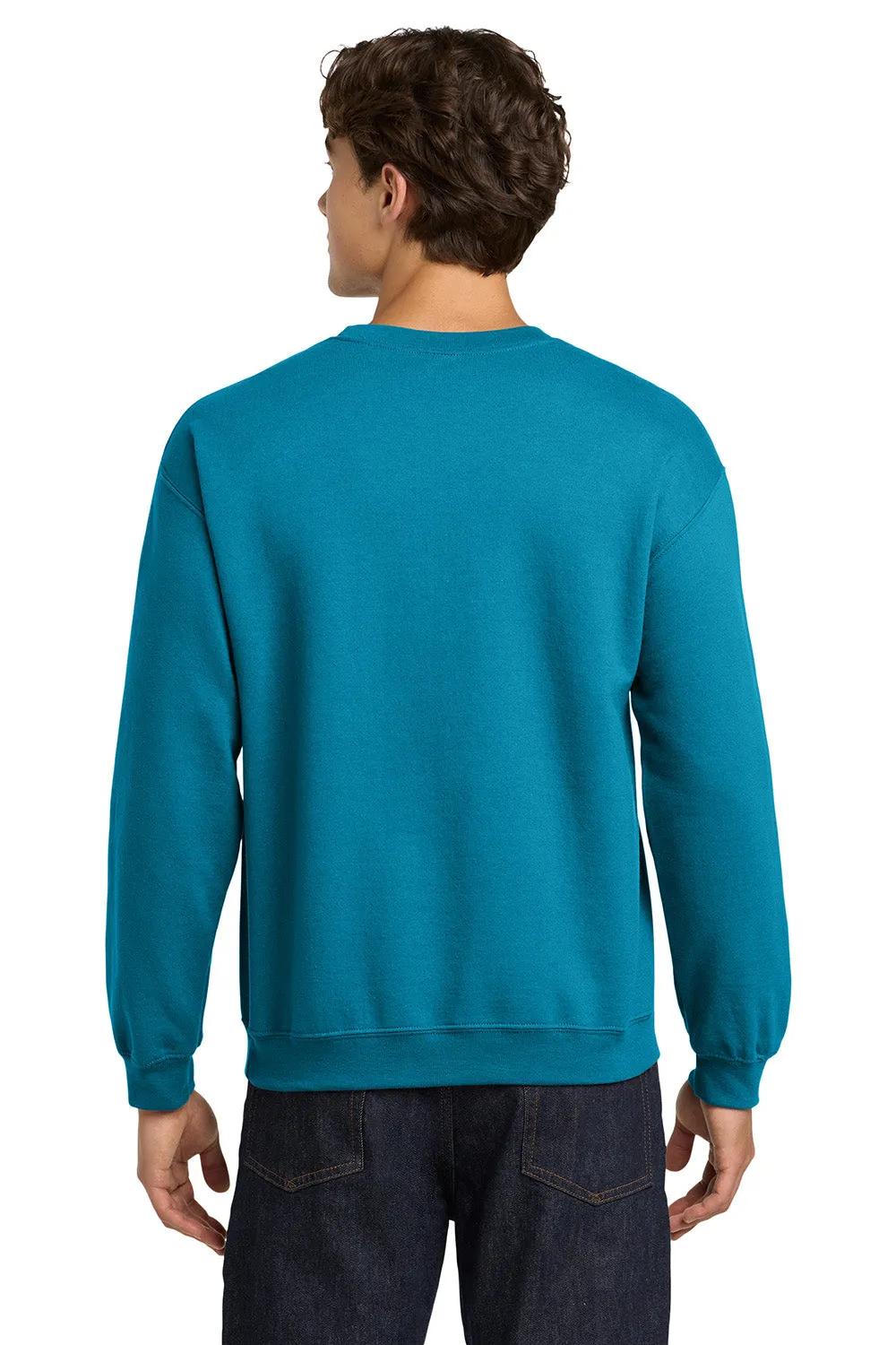 Gildan Mens Pill Resistant Fleece Crewneck Sweatshirt - Sapphire Blue
