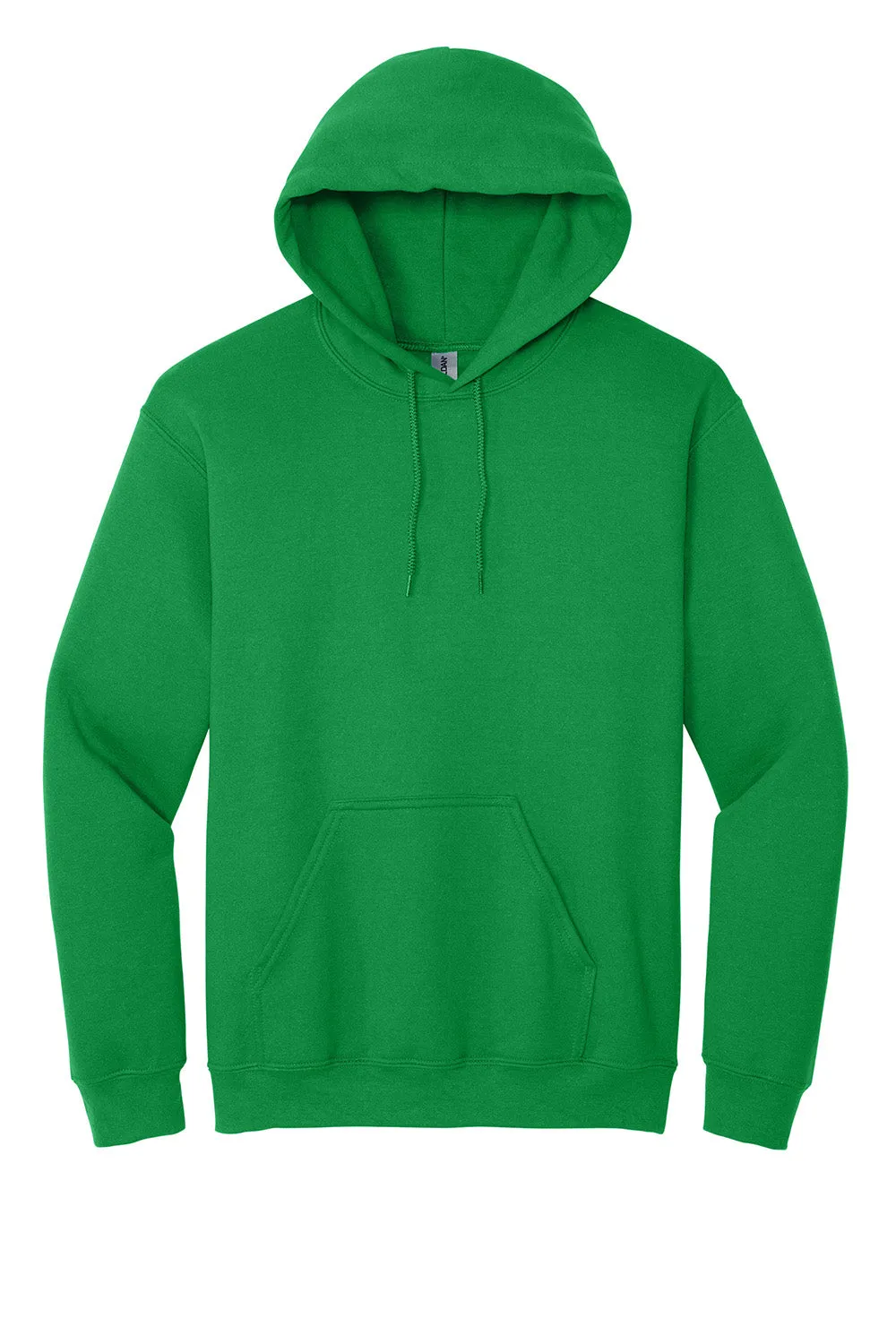 Gildan Mens Pill Resistant Hooded Sweatshirt Hoodie w/ Pouch Pocket - Irish Green