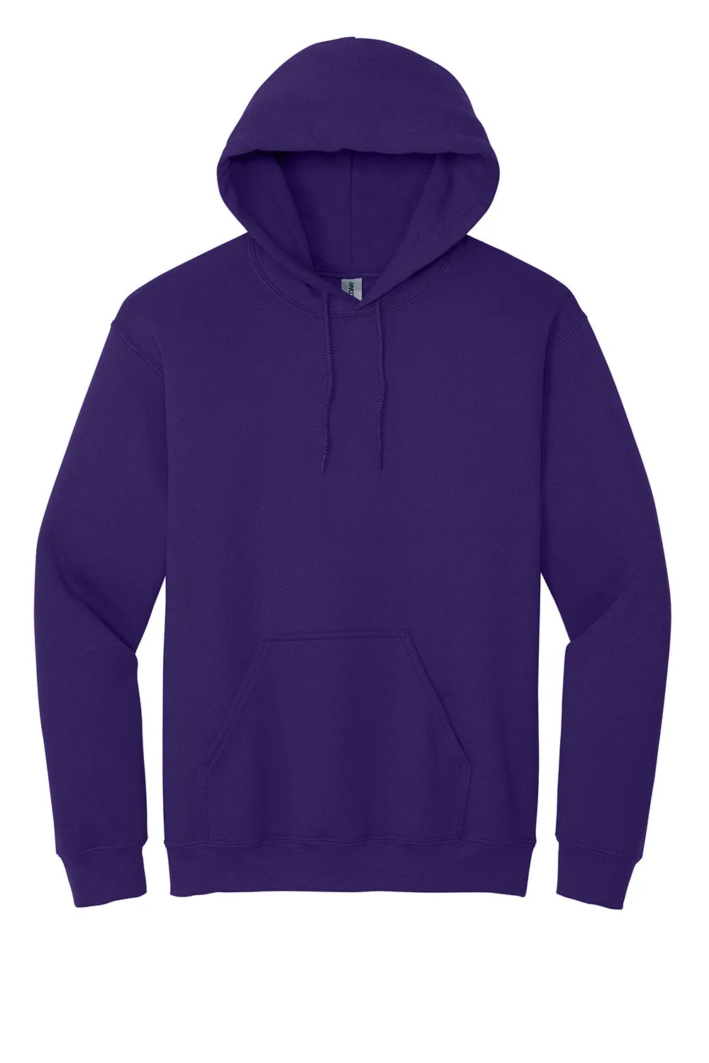 Gildan Mens Pill Resistant Hooded Sweatshirt Hoodie w/ Pouch Pocket - Purple