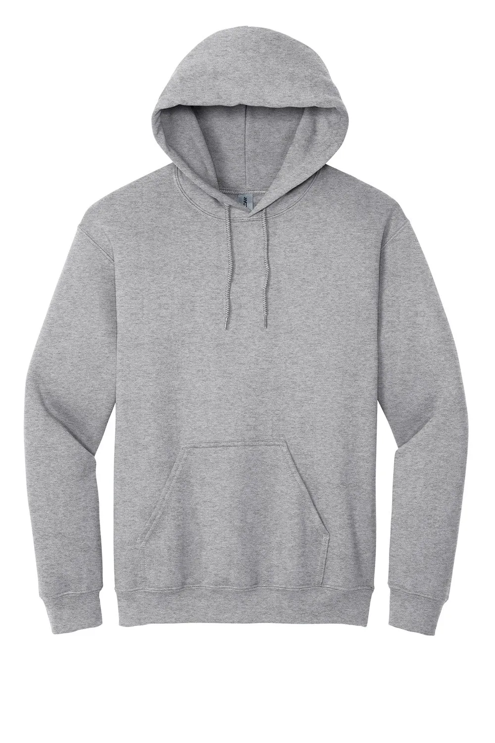Gildan Mens Pill Resistant Hooded Sweatshirt Hoodie w/ Pouch Pocket - Sport Grey