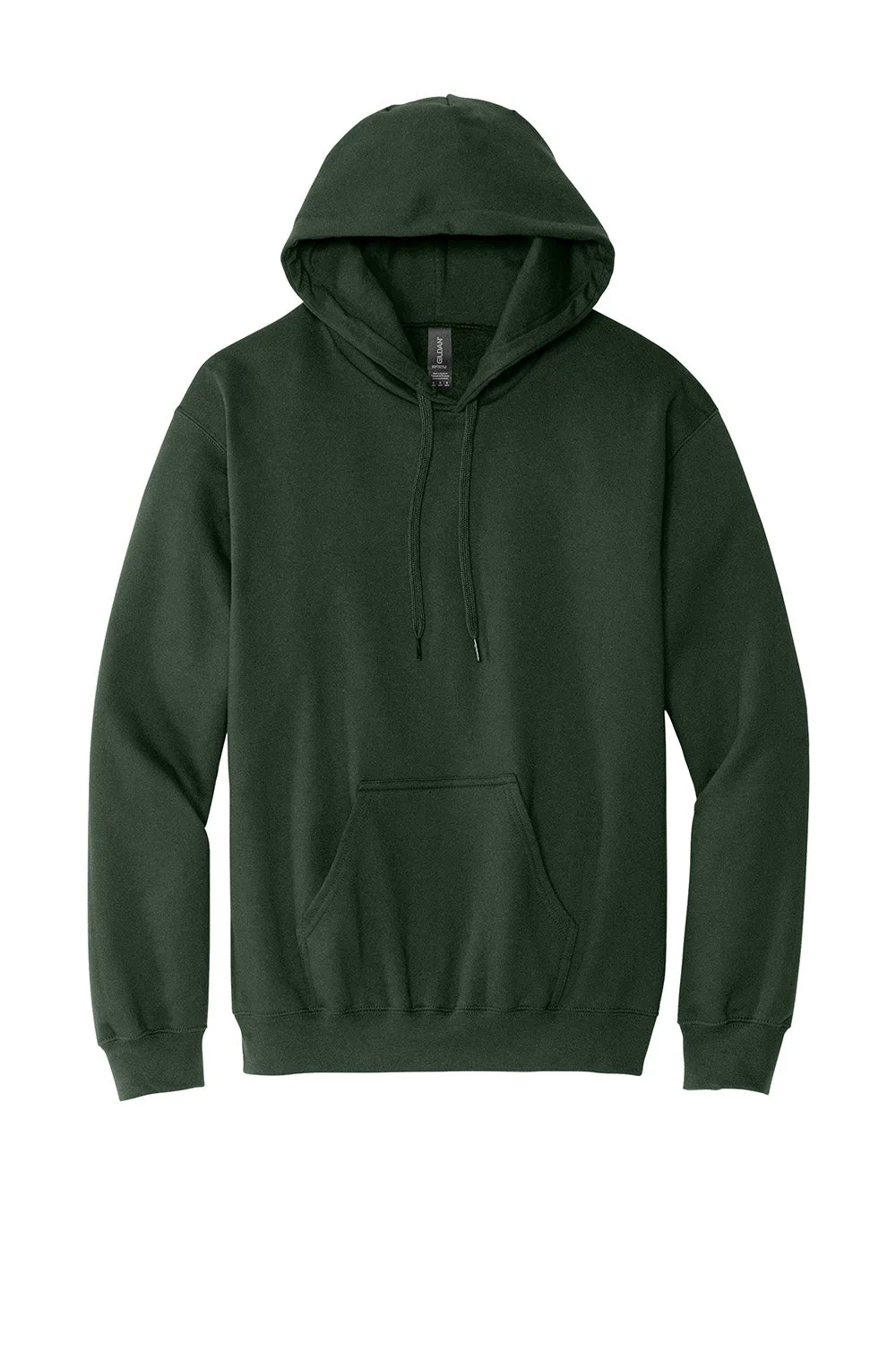 Gildan Mens Softstyle Hooded Sweatshirt Hoodie w/ Pouch Pocket - Forest Green