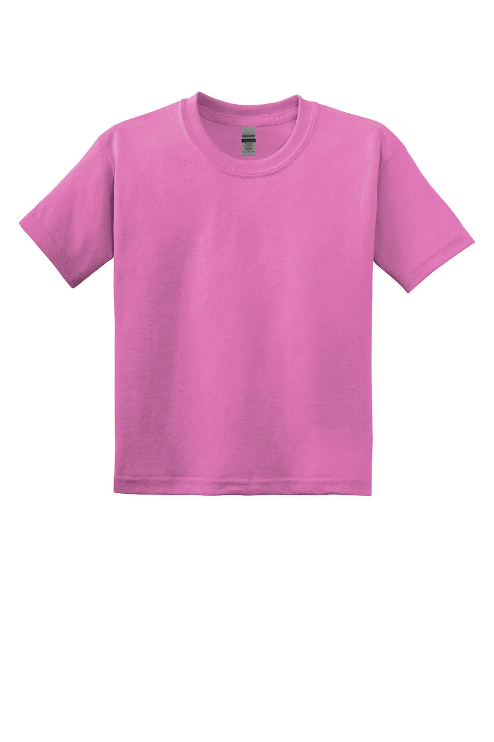 Gildan Youth DryBlend Moisture Wicking Short Sleeve Crewneck T-Shirt - Azalea Pink