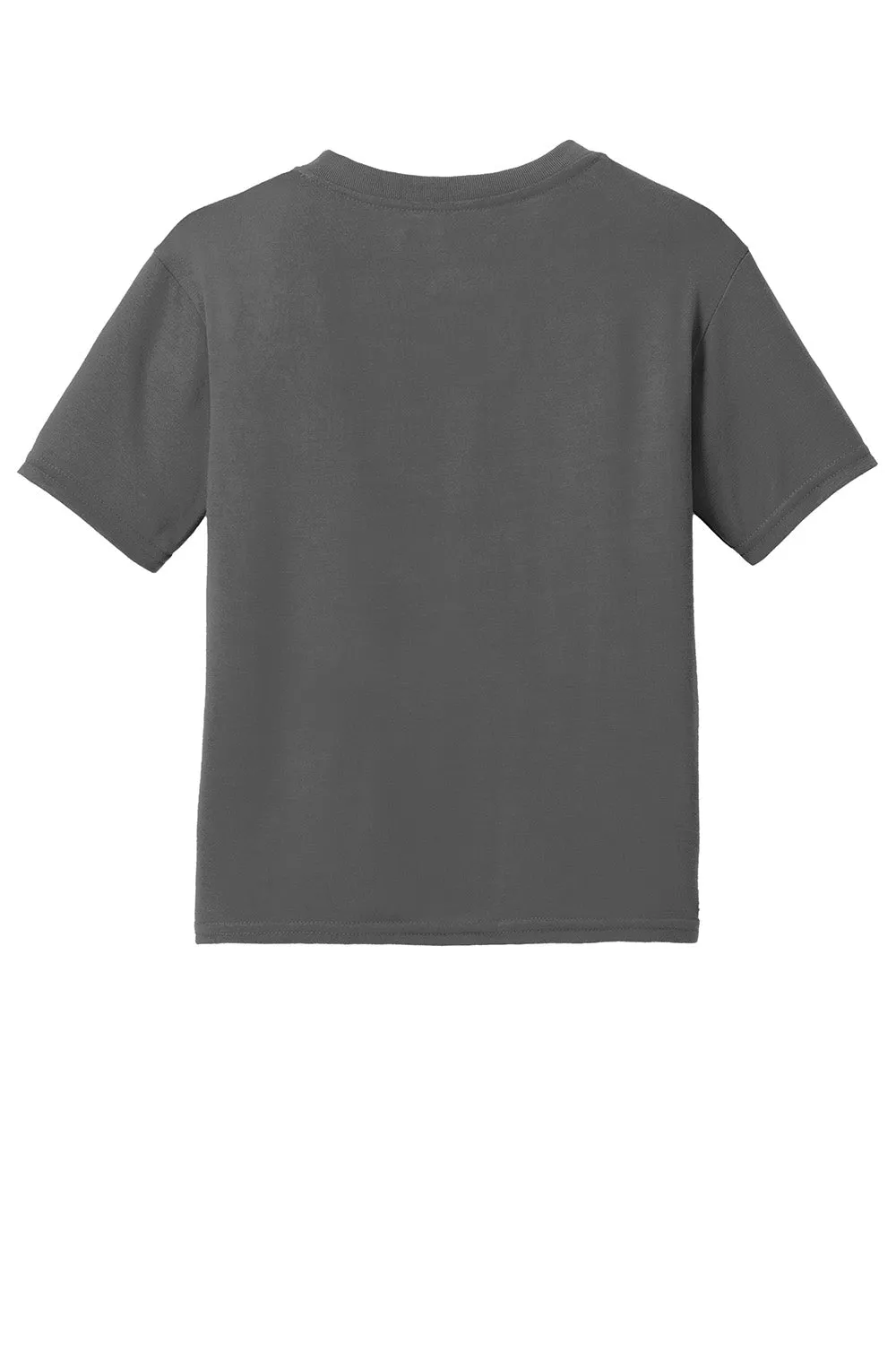Gildan Youth Performance Jersey Moisture Wicking Short Sleeve Crewneck T-Shirt - Charcoal Grey