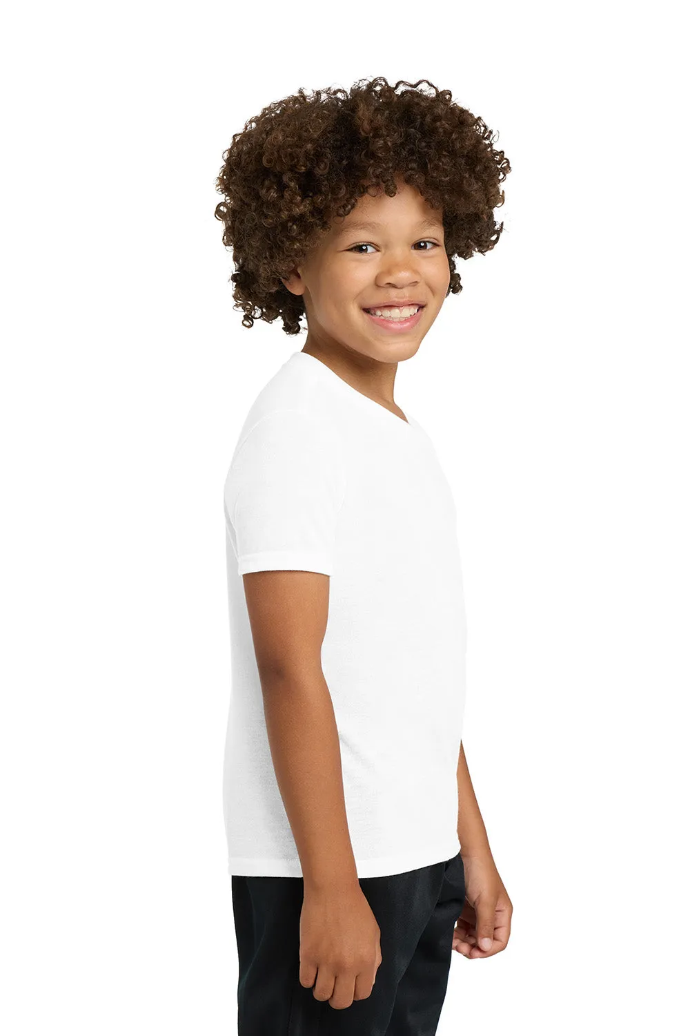Gildan Youth Performance Jersey Moisture Wicking Short Sleeve Crewneck T-Shirt - White