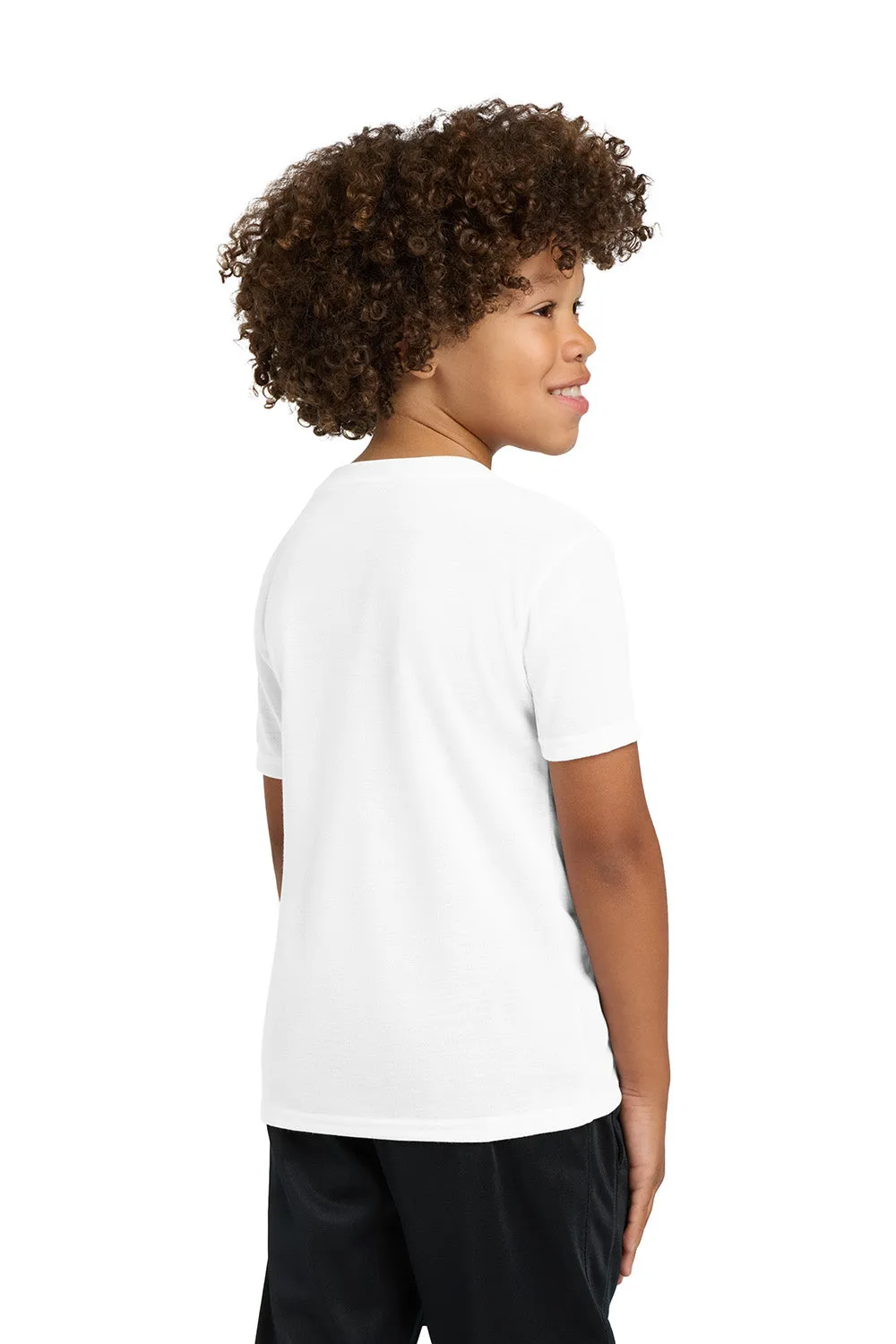 Gildan Youth Performance Jersey Moisture Wicking Short Sleeve Crewneck T-Shirt - White
