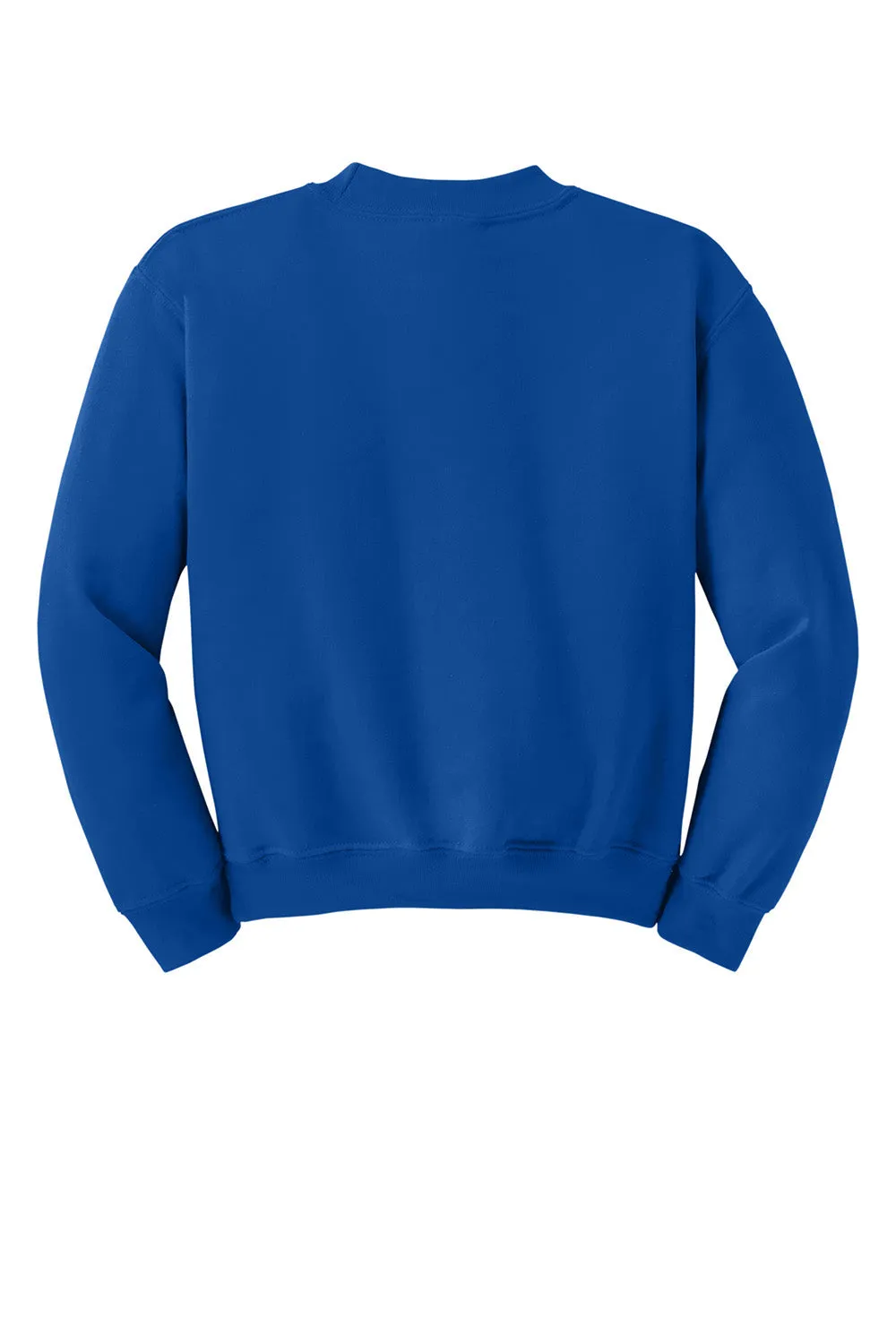 Gildan Youth Pill Resistant Fleece Crewneck Sweatshirt - Royal Blue