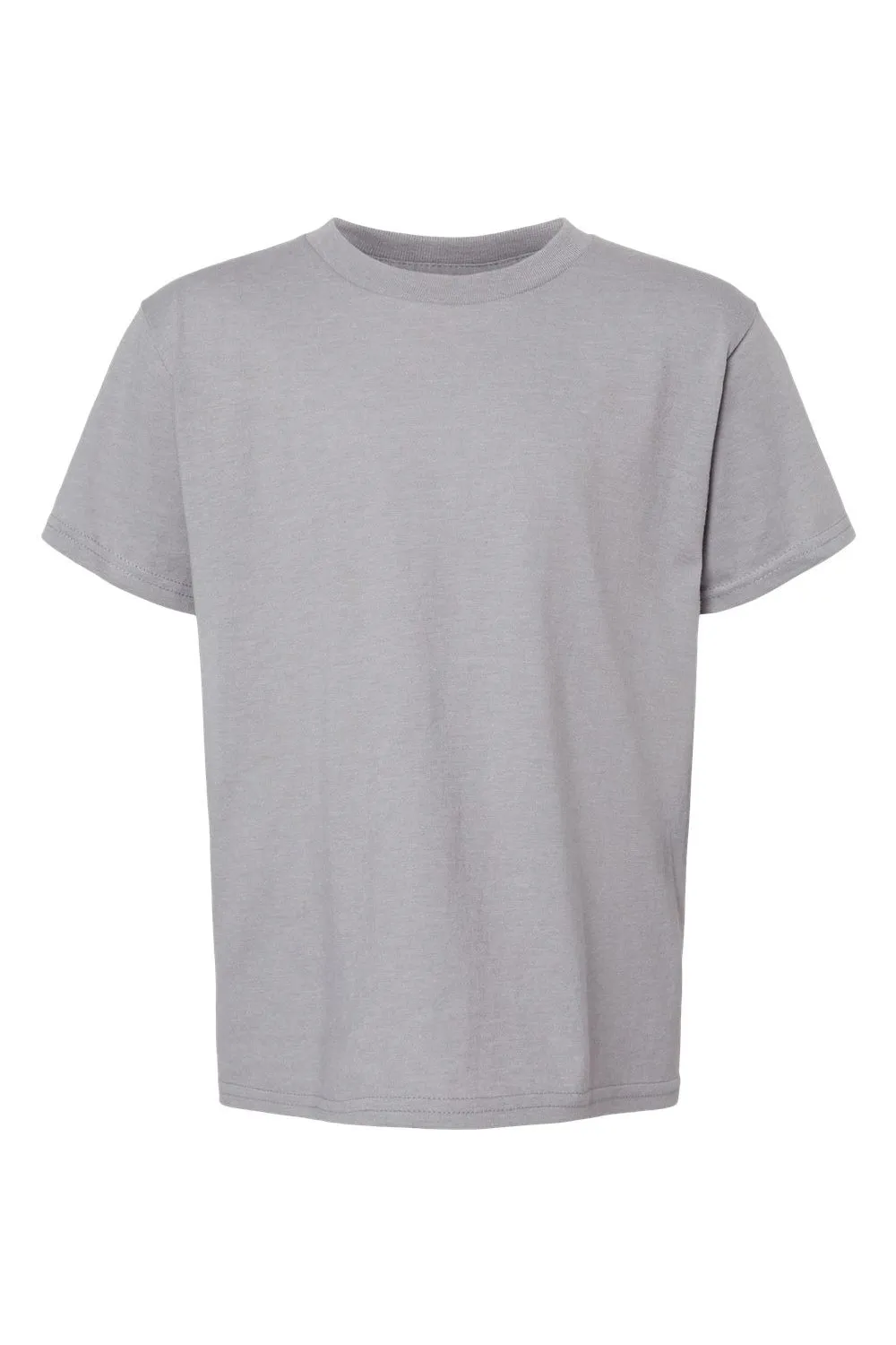 Gildan Youth Softstyle CVC Short Sleeve Crewneck T-Shirt - Cement Grey
