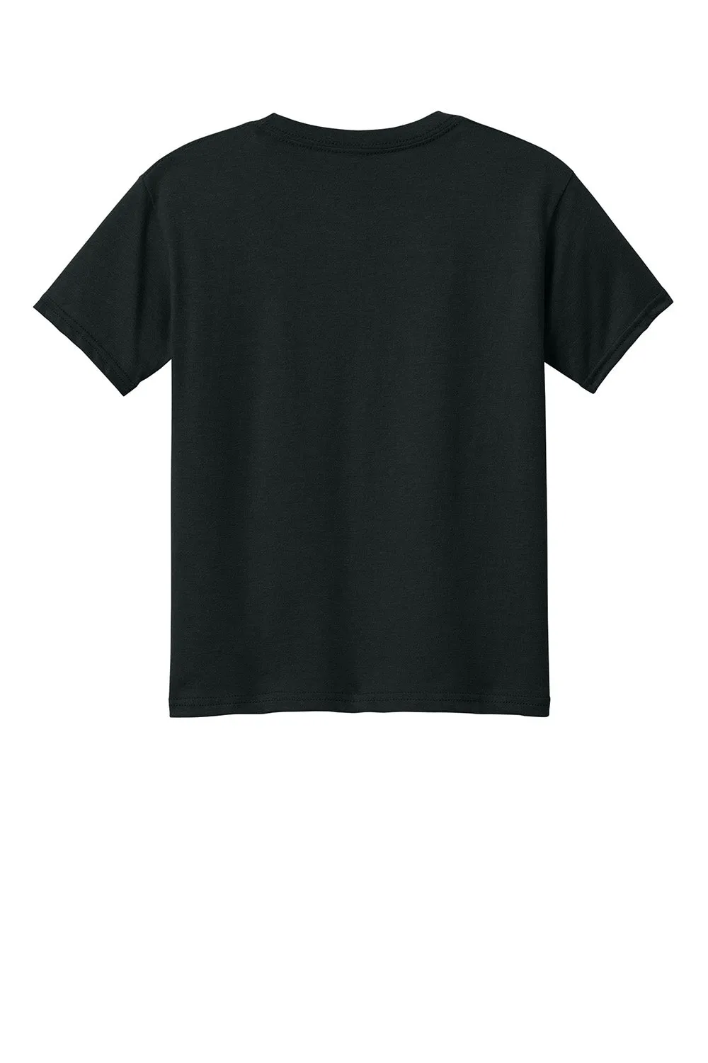 Gildan Youth Softstyle CVC Short Sleeve Crewneck T-Shirt - Pitch Black