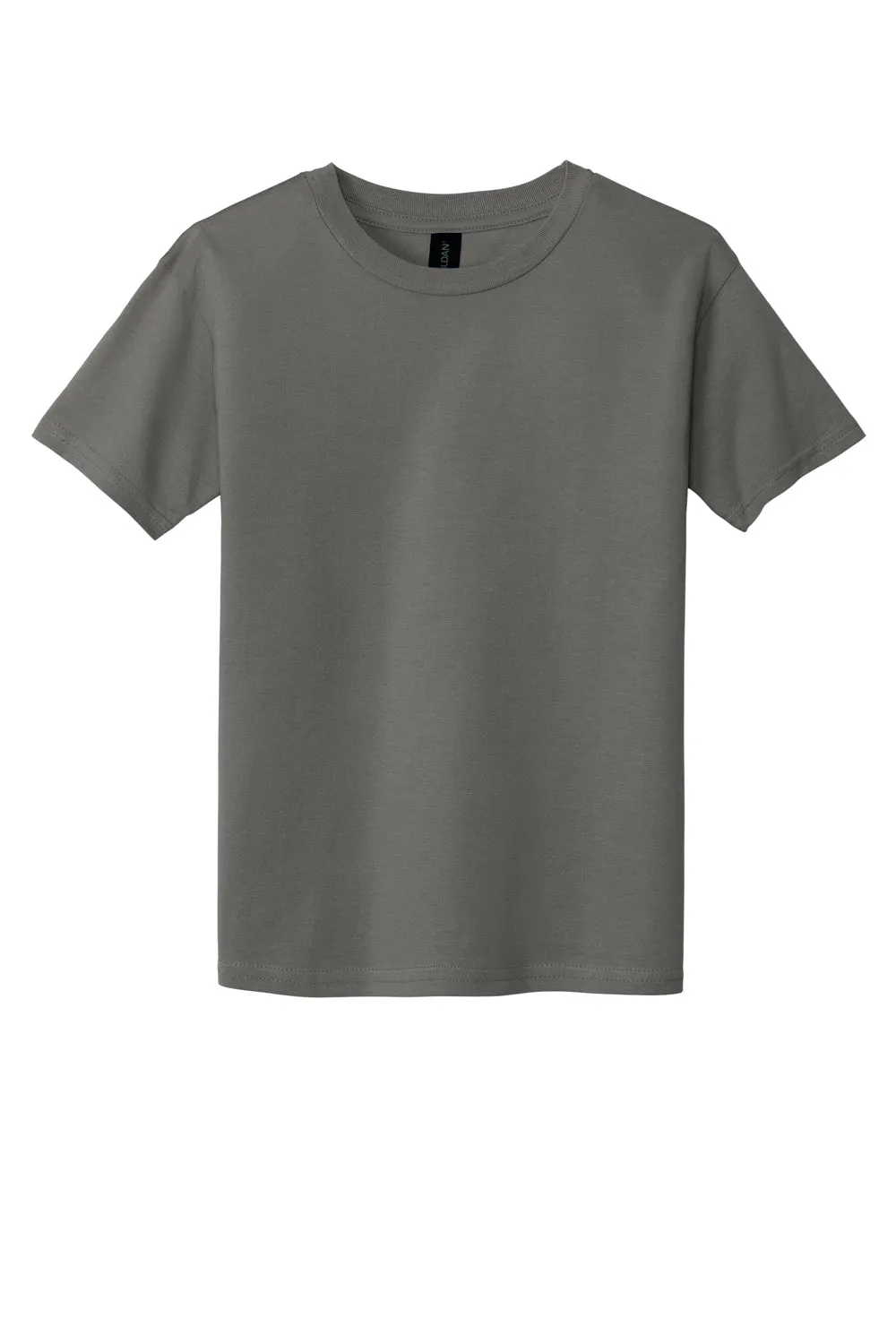 Gildan Youth Softstyle Short Sleeve Crewneck T-Shirt - Charcoal Grey
