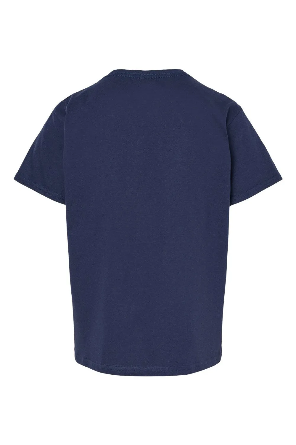 Gildan Youth Softstyle Short Sleeve Crewneck T-Shirt - Navy Blue