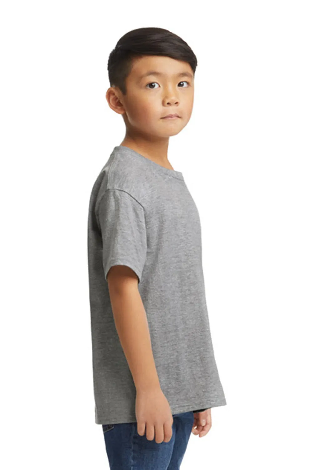 Gildan Youth Softstyle Short Sleeve Crewneck T-Shirt - Sport Grey