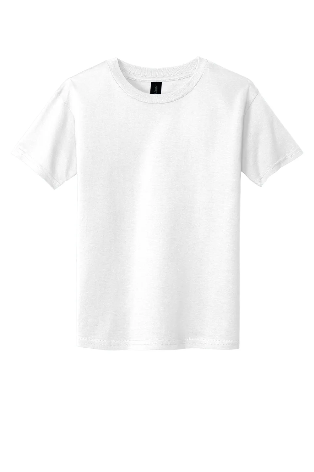 Gildan Youth Softstyle Short Sleeve Crewneck T-Shirt - White