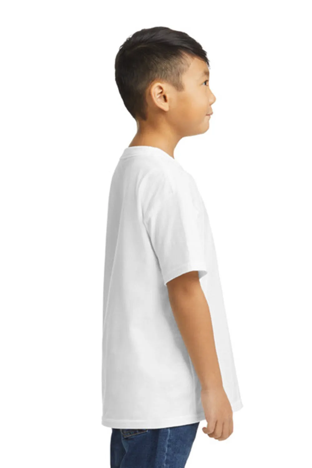 Gildan Youth Softstyle Short Sleeve Crewneck T-Shirt - White