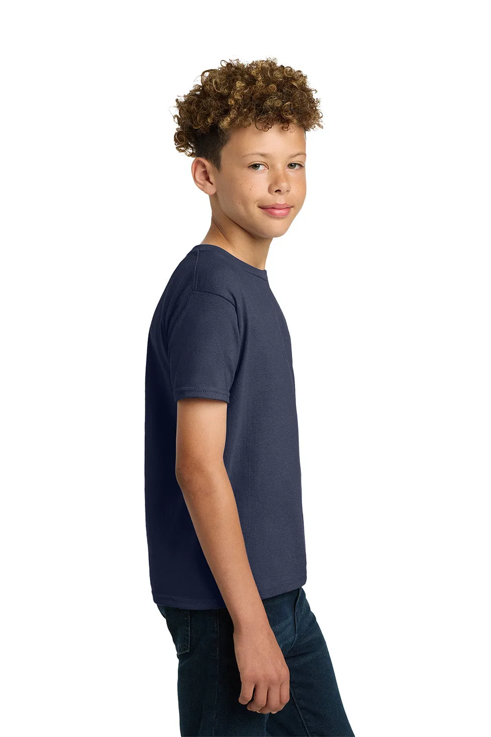 Gildan Youth Ultra Short Sleeve Crewneck T-Shirt - Navy Blue