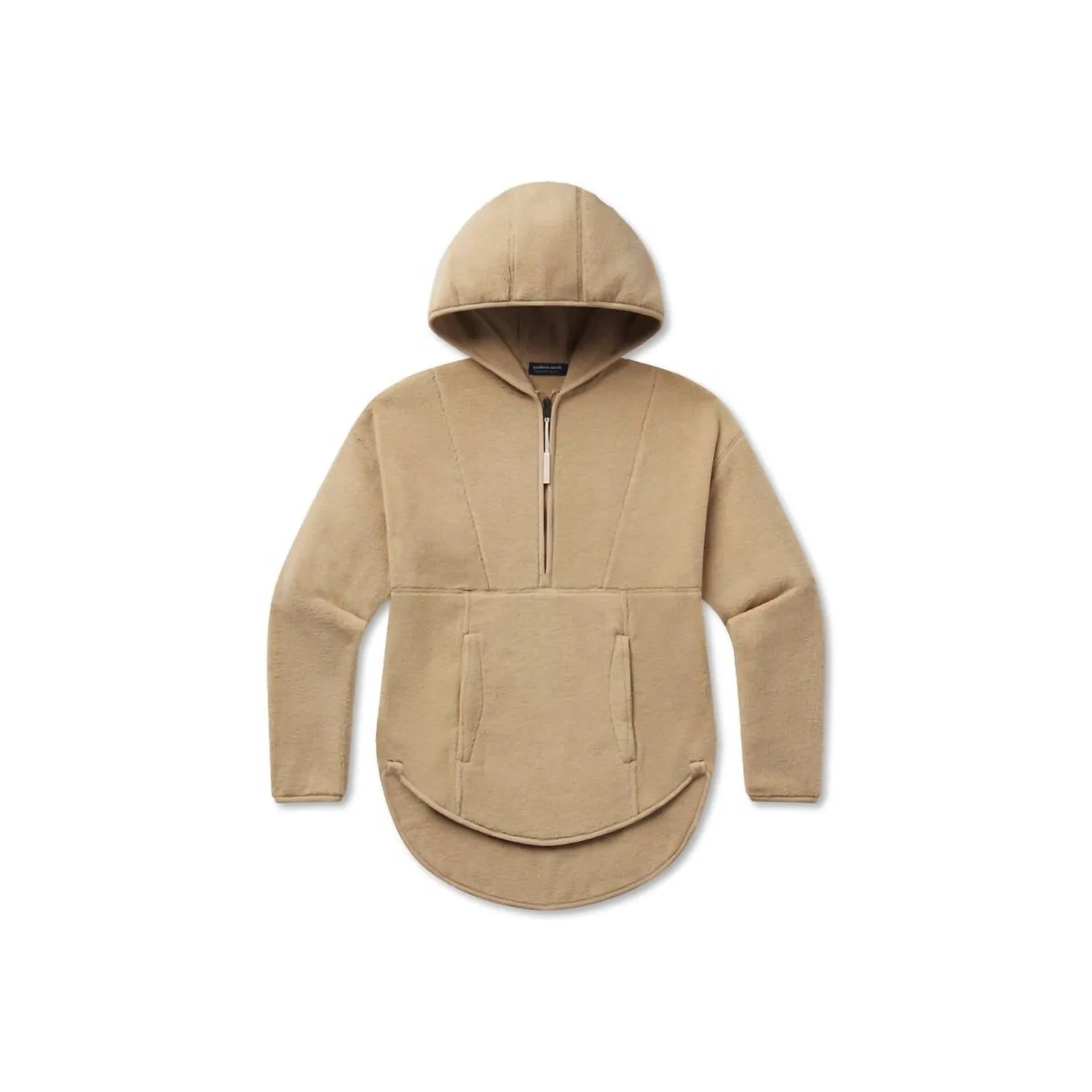Grace Yoga Hoodie In Tan