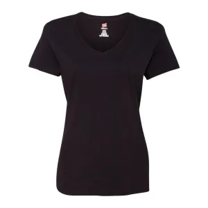 Hanes Perfect-T Womens V-Neck T-Shirt