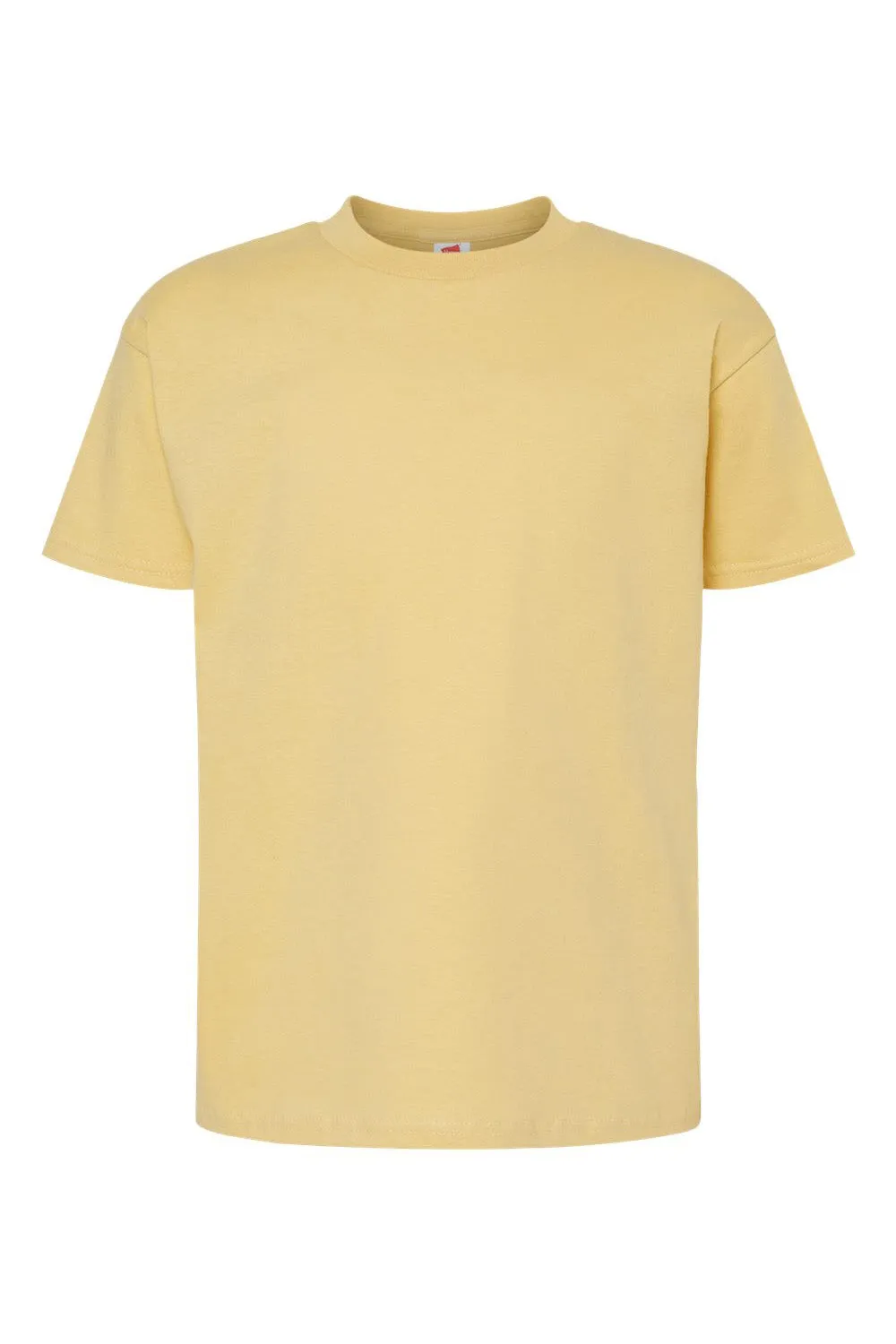 Hanes Youth ComfortSoft Short Sleeve Crewneck T-Shirt - Athletic Gold