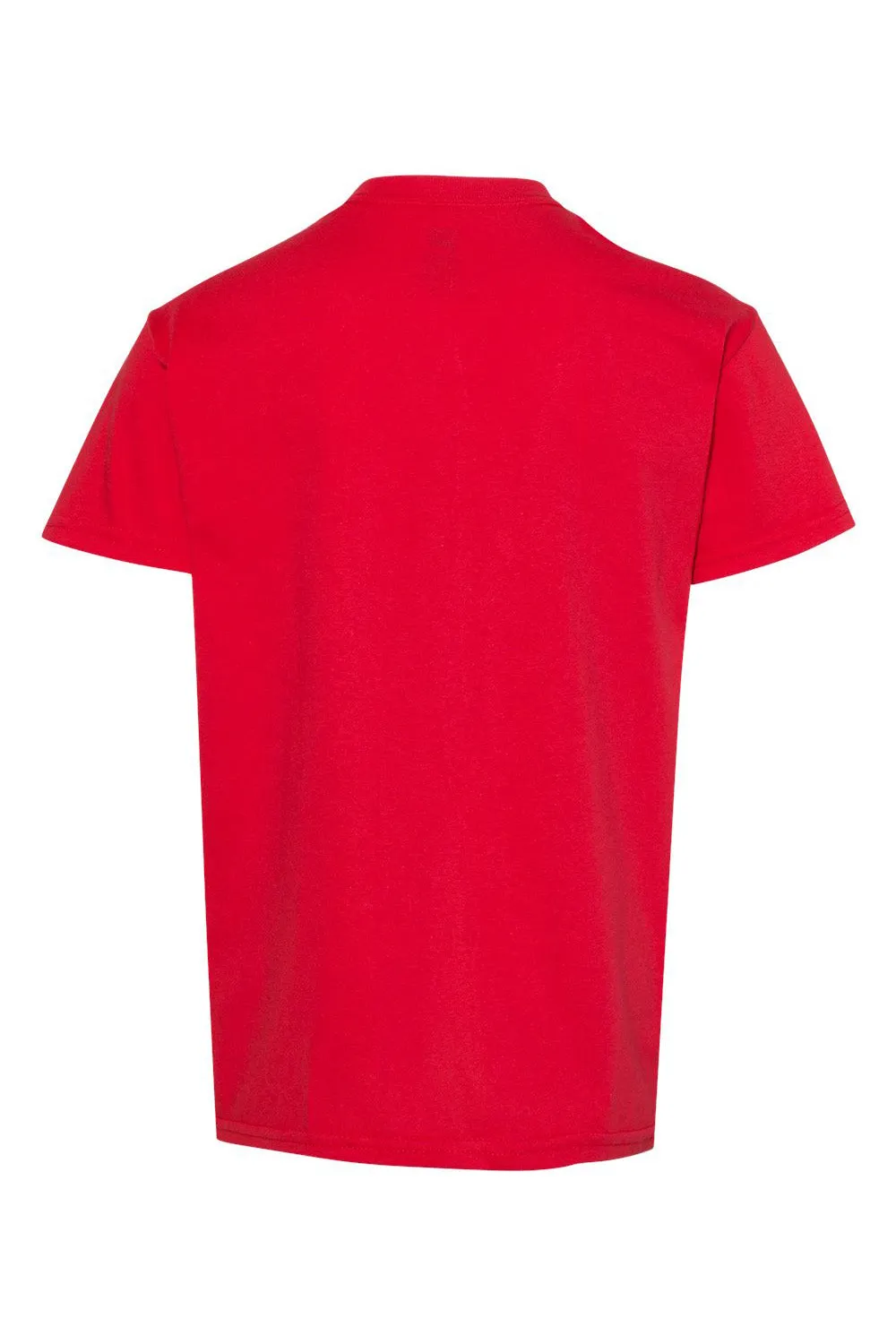 Hanes Youth ComfortSoft Short Sleeve Crewneck T-Shirt - Athletic Red